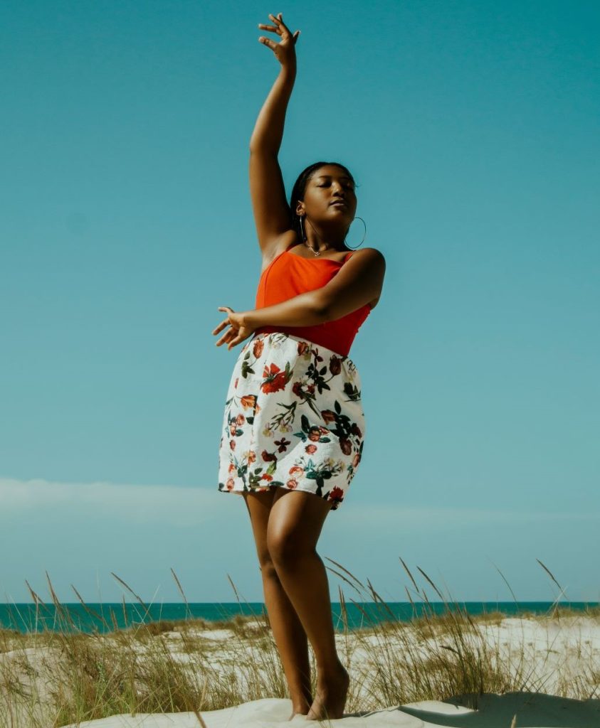 Did You Know Our Menstrual Cycle Holds the Key to Vitality? woman dancing
